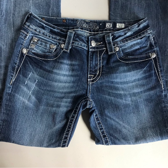 Miss Me Bootcut Jeans sz 28 - Picture 5 of 14